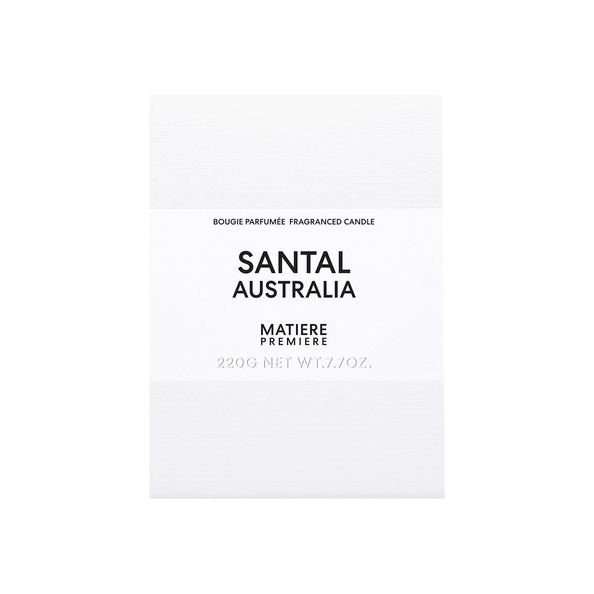 Santal australia scented candle-MATIERE PREMIERE-Verso