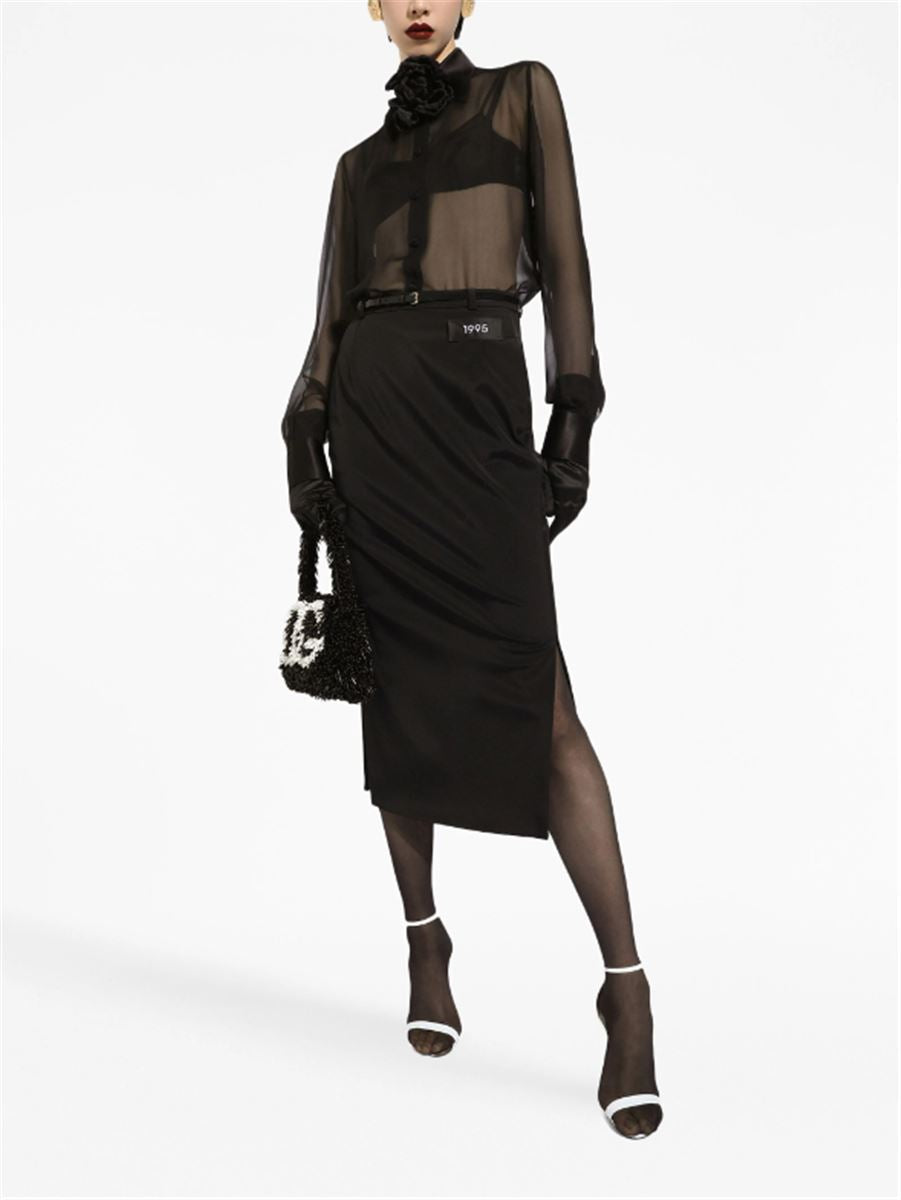 SEMI-SHEER MESH SHIRT DOLCE & GABBANA