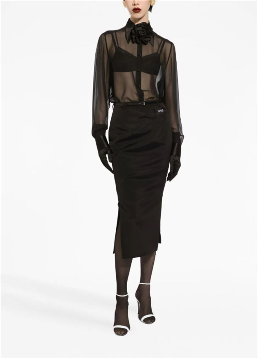 SEMI-SHEER MESH SHIRT DOLCE & GABBANA