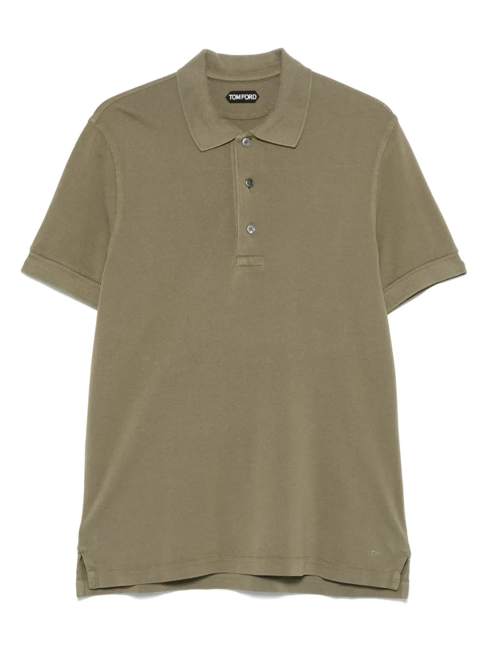 Short-sleeved polo shirt-TOM FORD-Verso