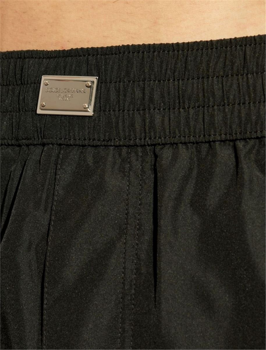 SHORT SWIM TRUNKS WITH TAG - DOLCE & GABBANA - Verso