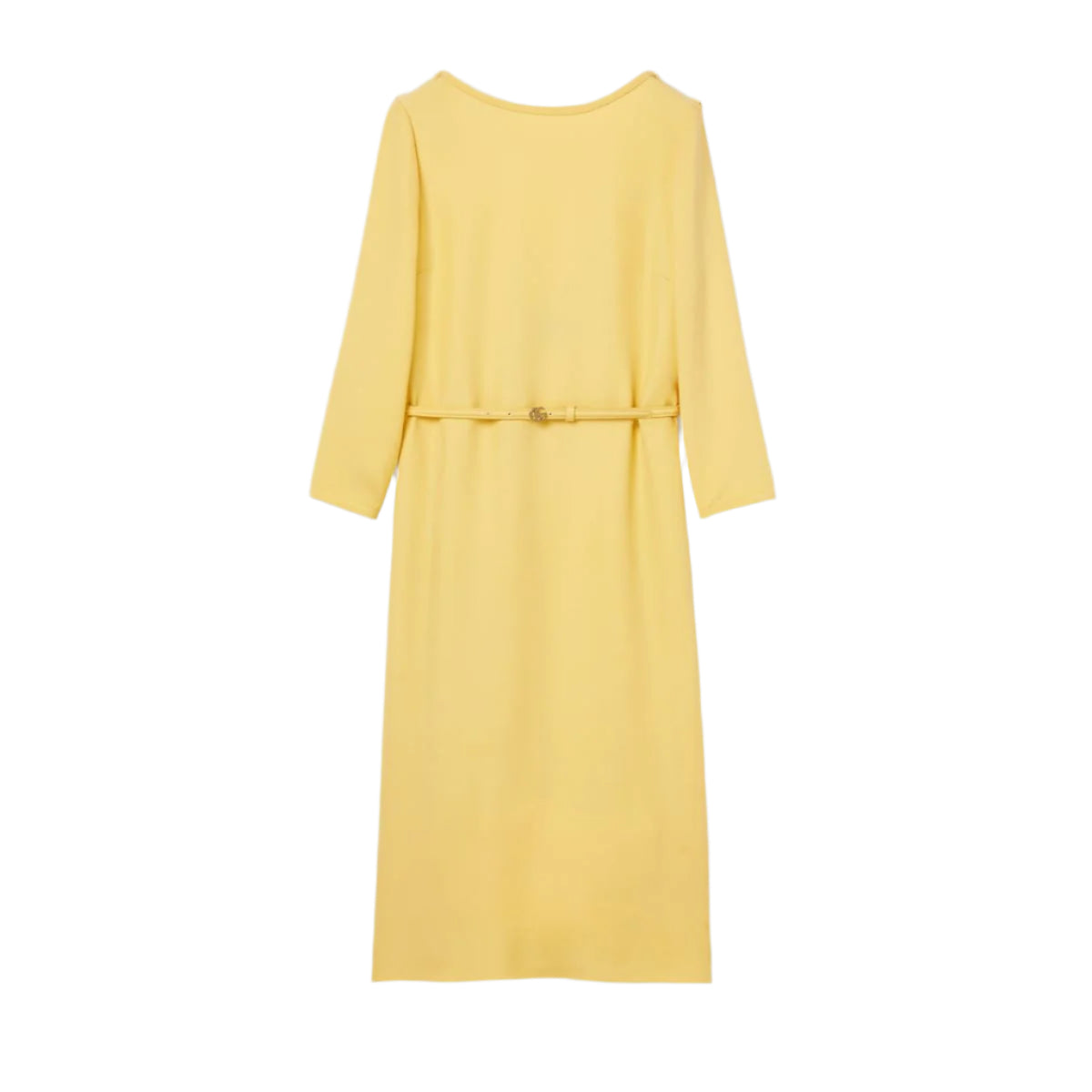 SILK CADY MID-LENGTH DRESS -  GUCCI -  Verso