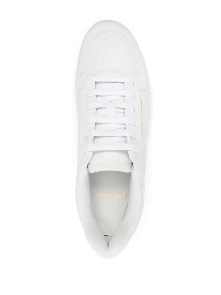 SL/61 LEATHER PERFORATED SNEAKERS SAINT LAURENT