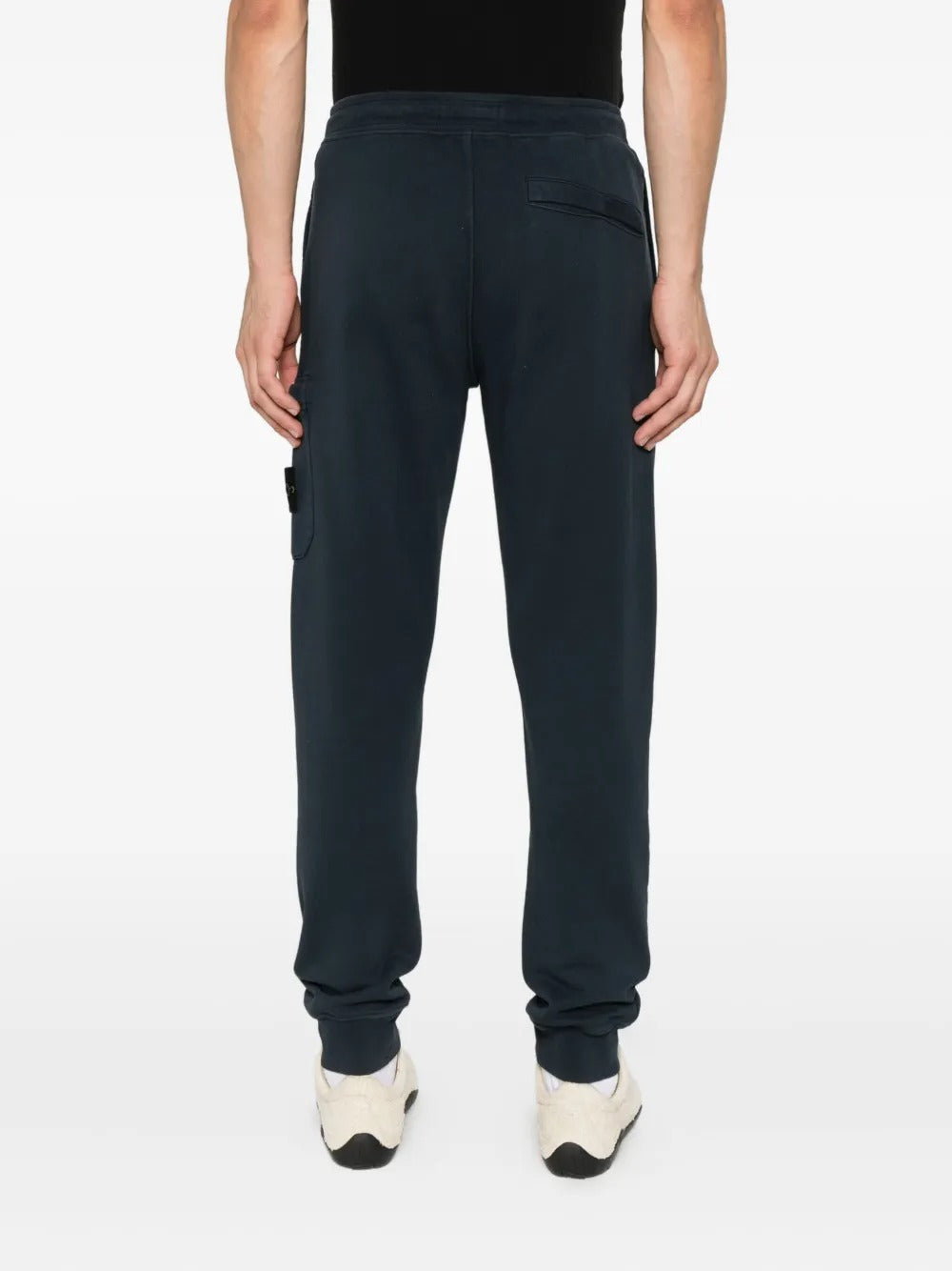 Slim-fit Joggers with Elasticated Waistband-STONE ISLAND-Verso