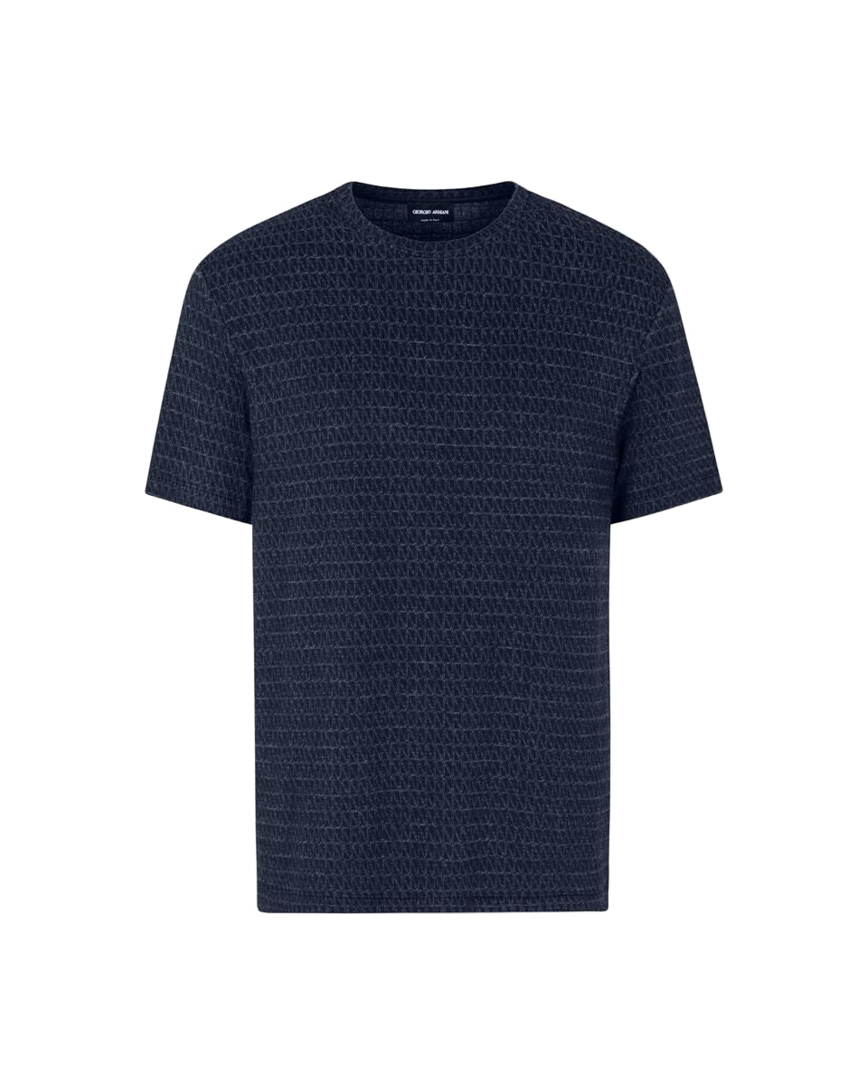 slim fit t-shirts-GIORGIO ARMANI-Verso