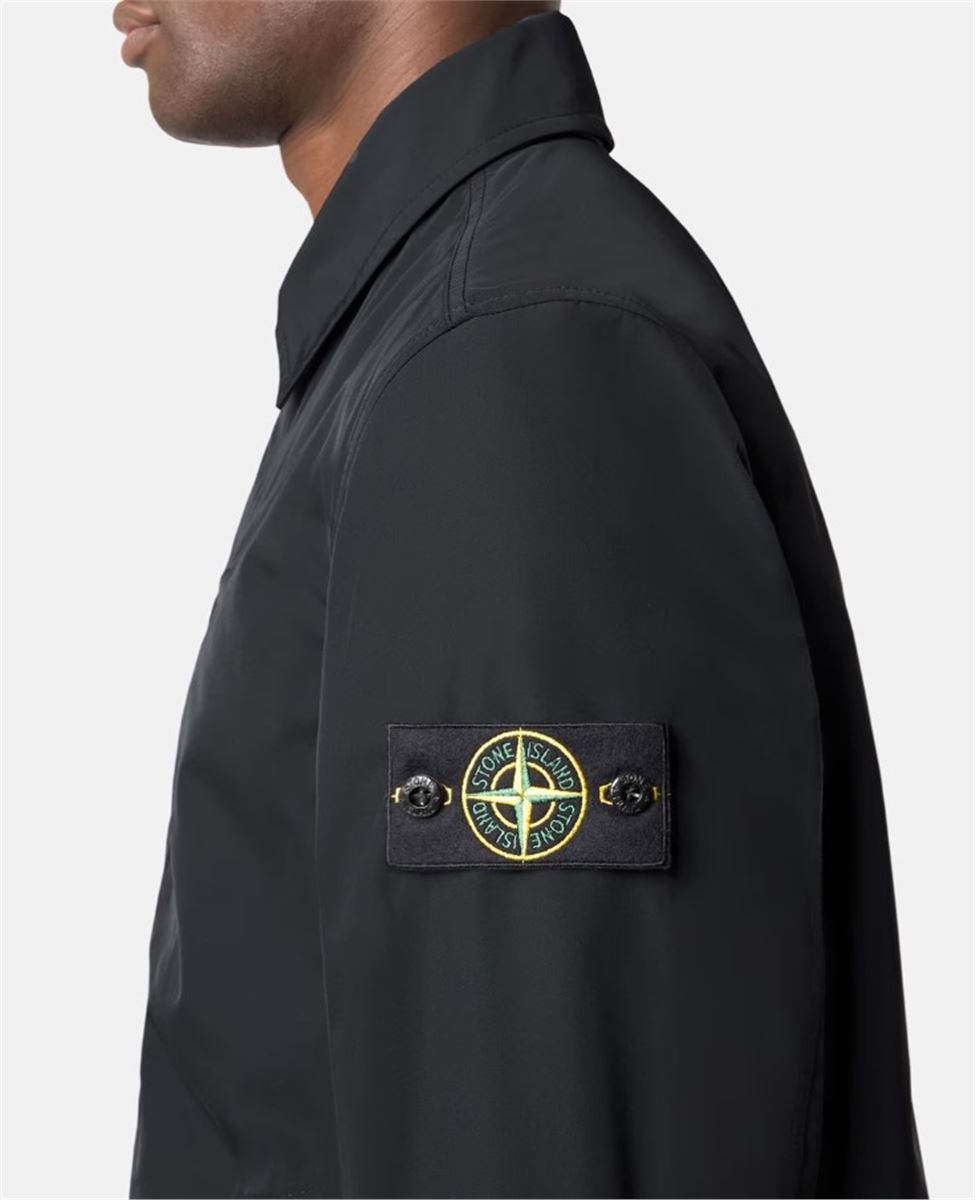 SOFT TRENCH COAT WITH ANTI-DROP-STONE ISLAND-Verso