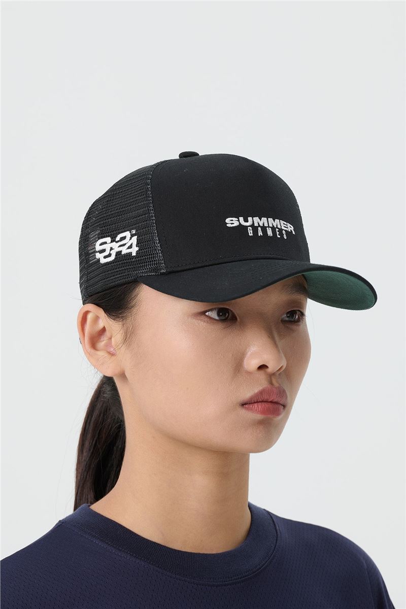 stack logo trucker cap-SUMMER GAMES-Verso