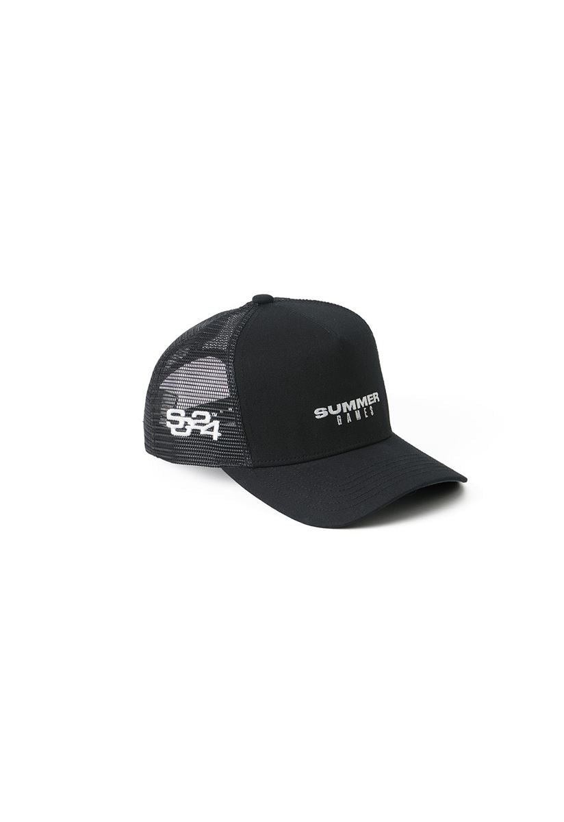 stack logo trucker cap-SUMMER GAMES-Verso