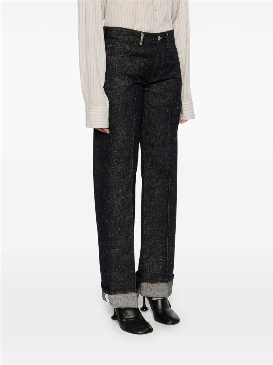 STRAIGHT-LEG JEANS - BURBERRY - Verso
