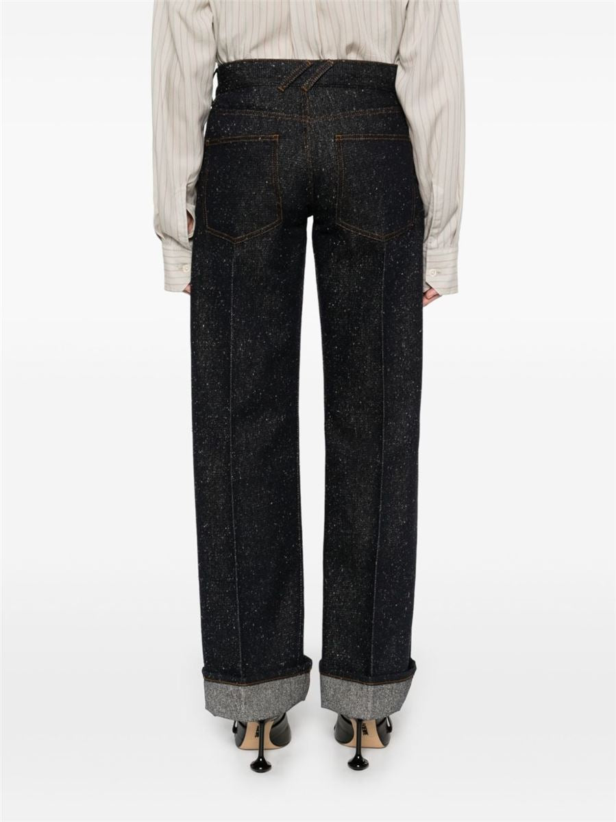 STRAIGHT-LEG JEANS - BURBERRY - Verso