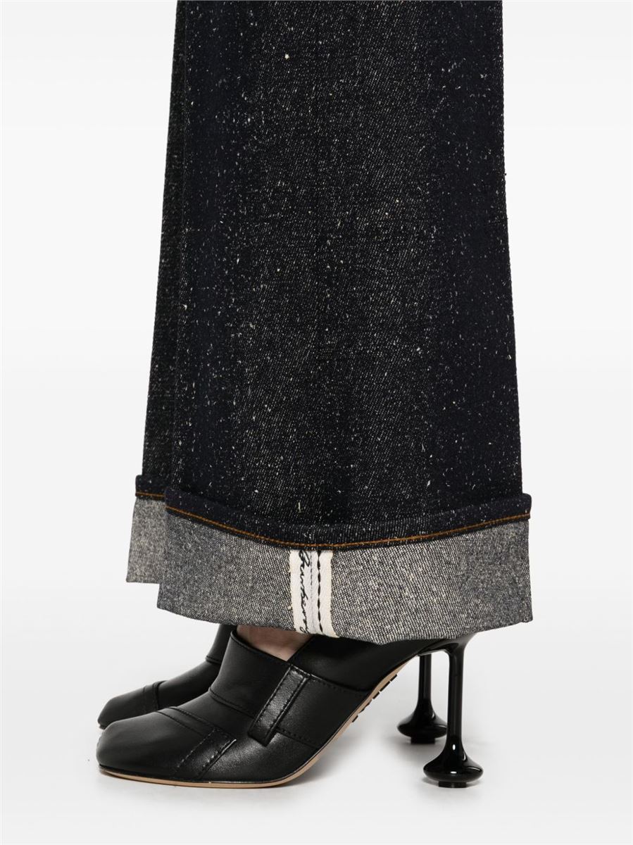 STRAIGHT-LEG JEANS - BURBERRY - Verso