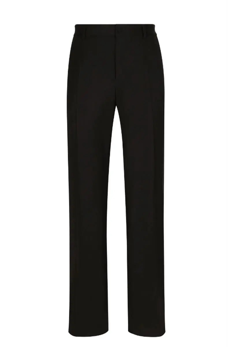 STRAIGHT-LEG WOOL TROUSERS DOLCE & GABBANA