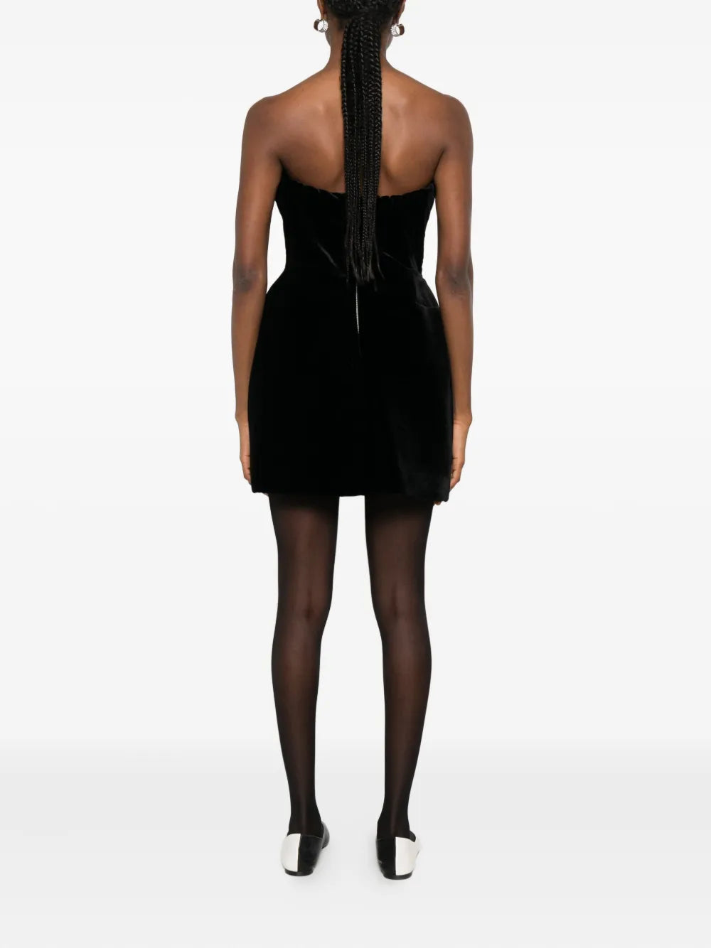 Strapless mini dress-ERMANNO SCERVINO-Verso