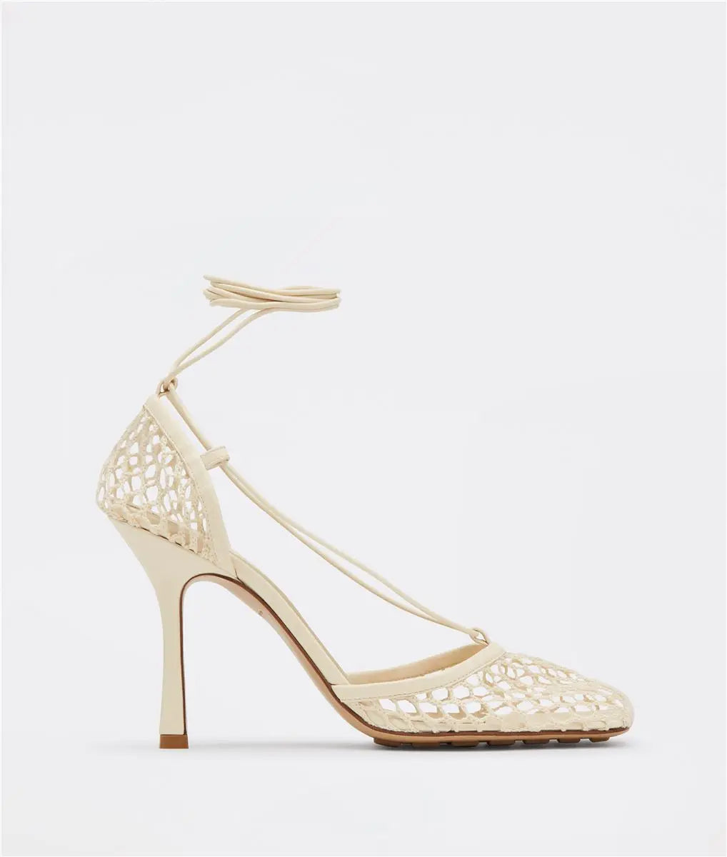 STRETCH LACE-UP SANDAL BOTTEGA VENETA