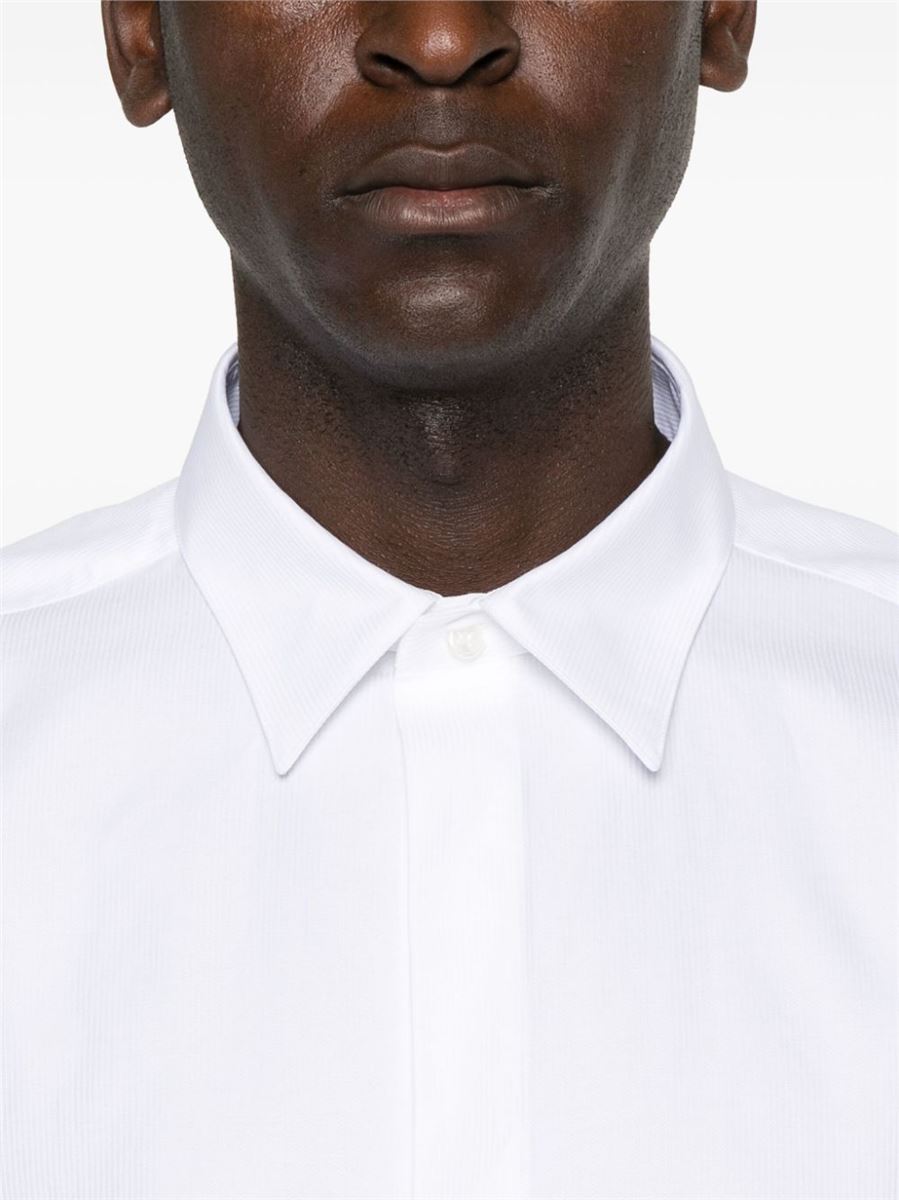 STRIPE-JACQUARD SHIRT SAINT LAURENT