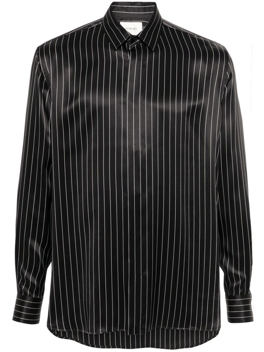 STRIPED SHIRT SAINT LAURENT