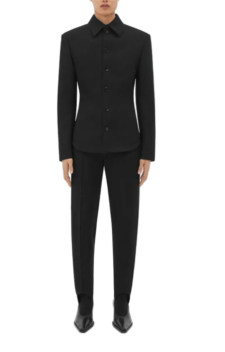 STRUCTURED COTTON SHIRT JACKET BOTTEGA VENETA