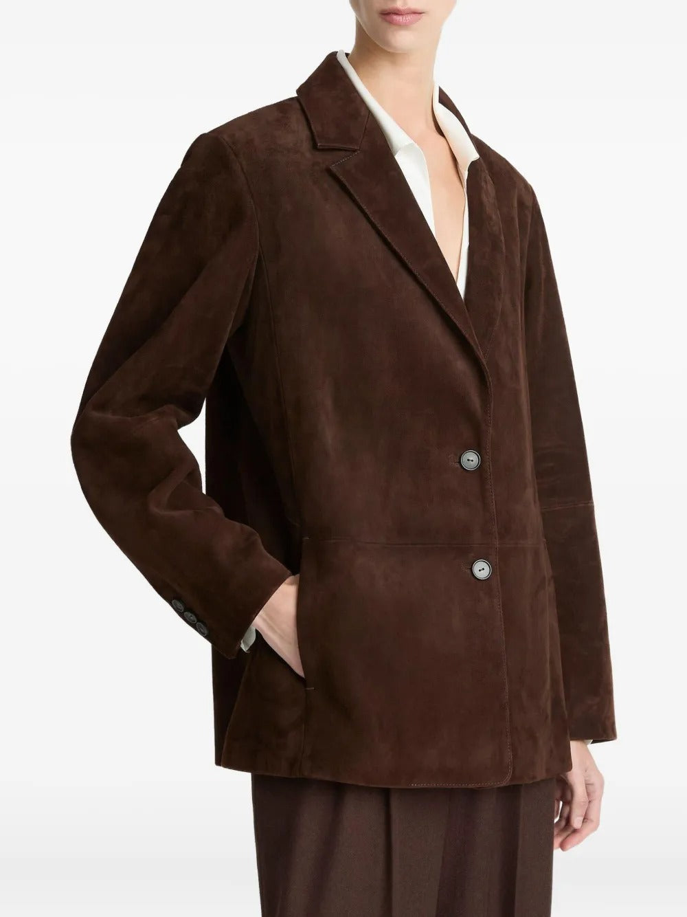 Suede jacket-VINCE-Verso