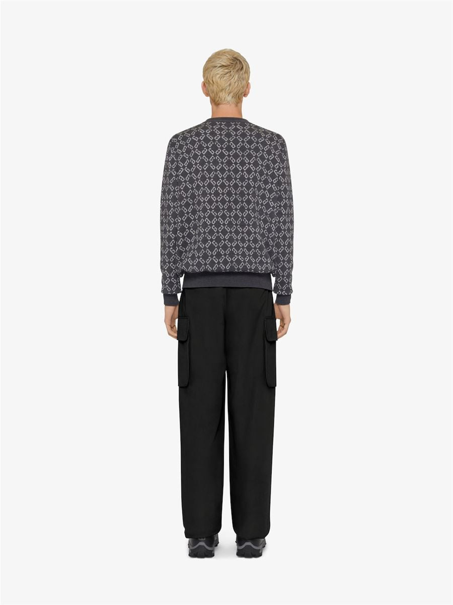 SWEATER IN MONOGRAM 72 JACQUARD - GIVENCHY - Verso