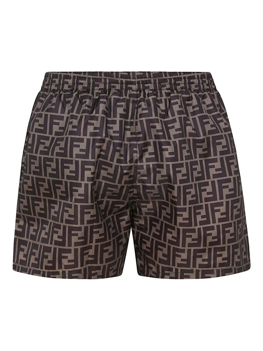 Swim shorts-FENDI-Verso