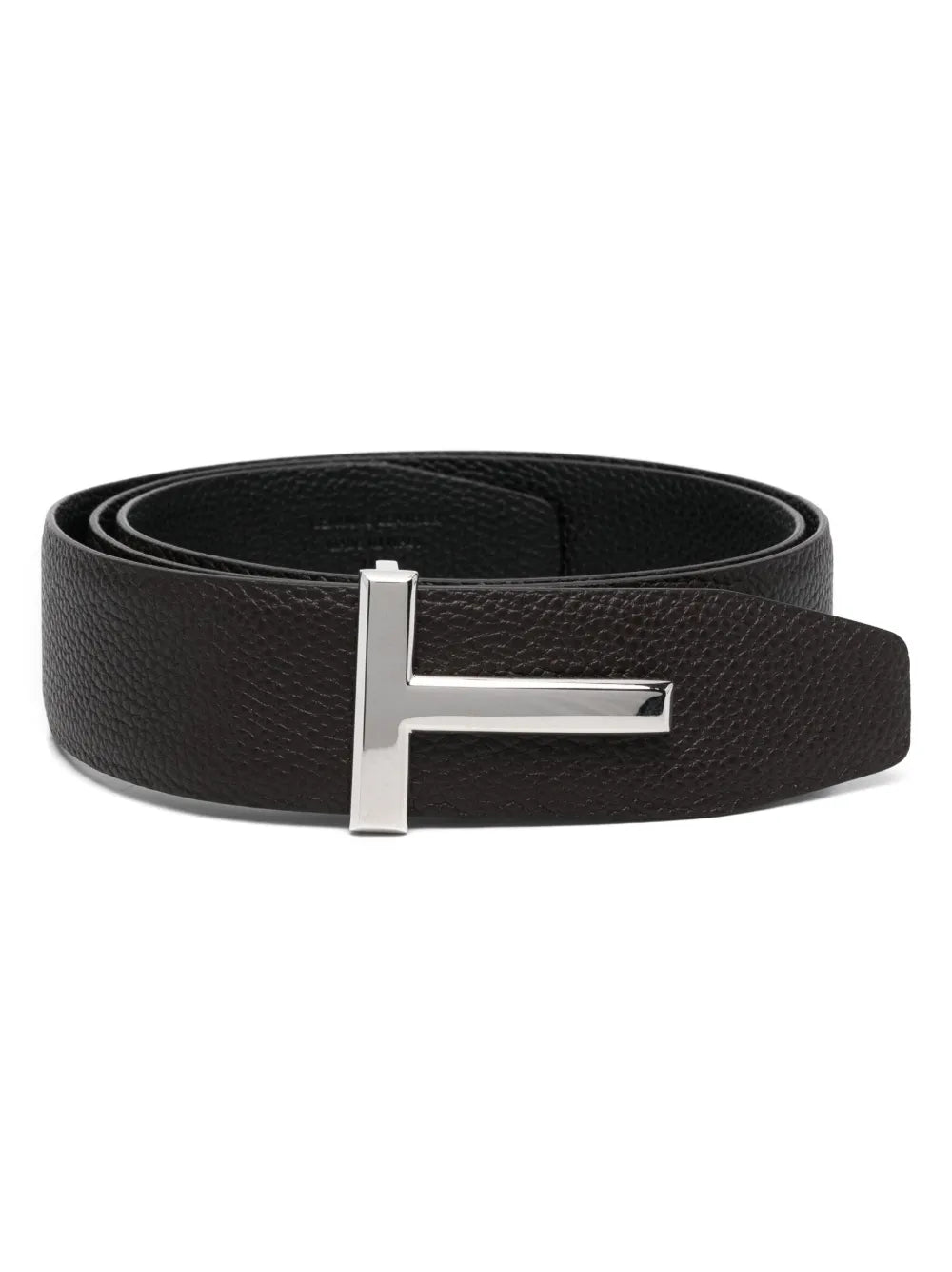 T-buckle reversible leather belt-TOM FORD-Verso