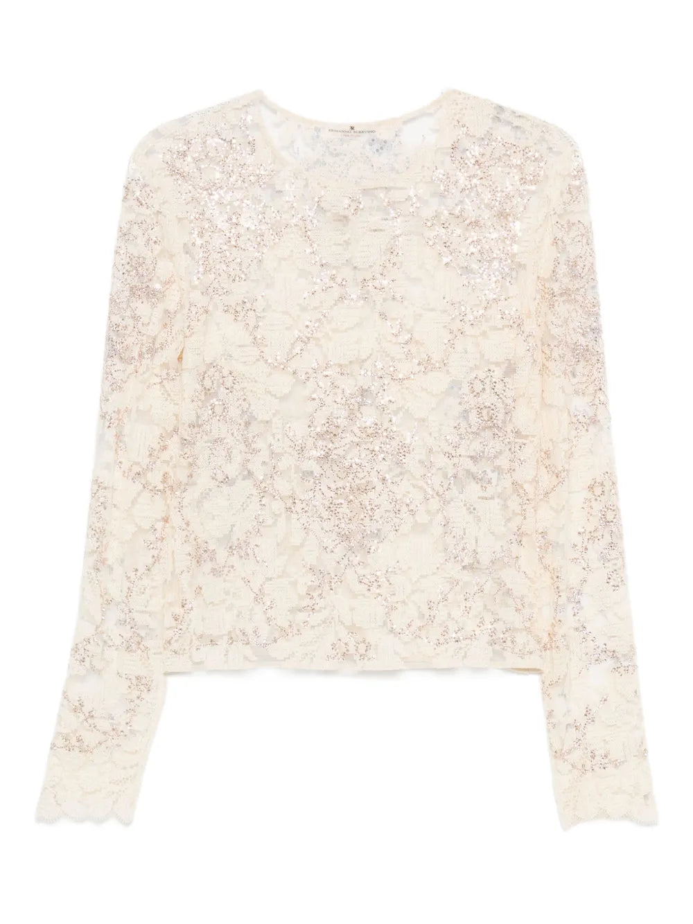 T-shirts and polos white-ERMANNO SCERVINO-Verso