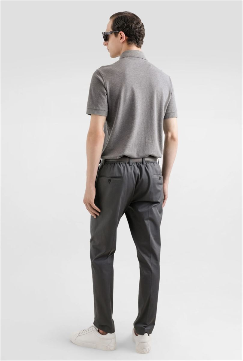 TAILORED COTTON PANTS - DOLCE & GABBANA - Verso