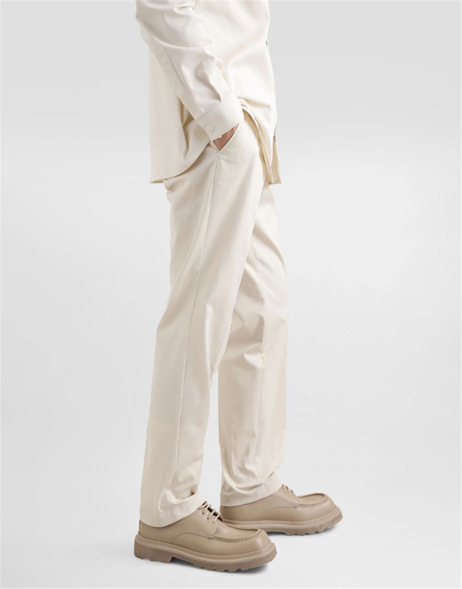 TAILORED COTTON PANTS - DOLCE & GABBANA - Verso