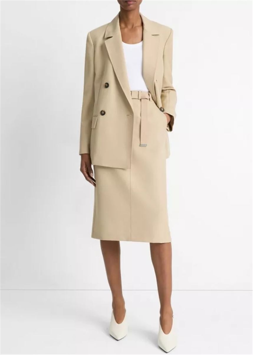 TAILORED ITALIAN CANVAS BLAZER-VINCE-Verso