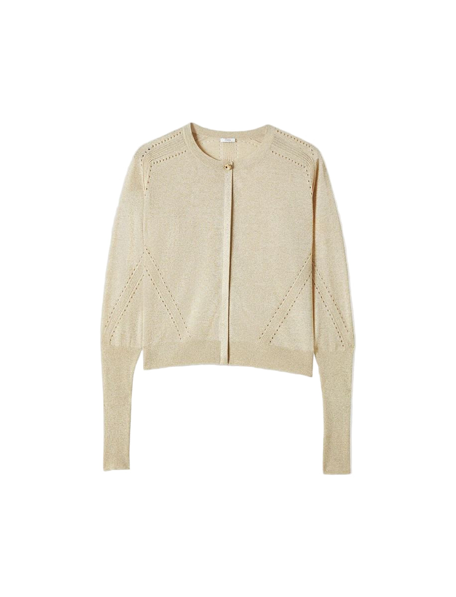 Tasse lurex knit cardigan-JOSEPH-Verso