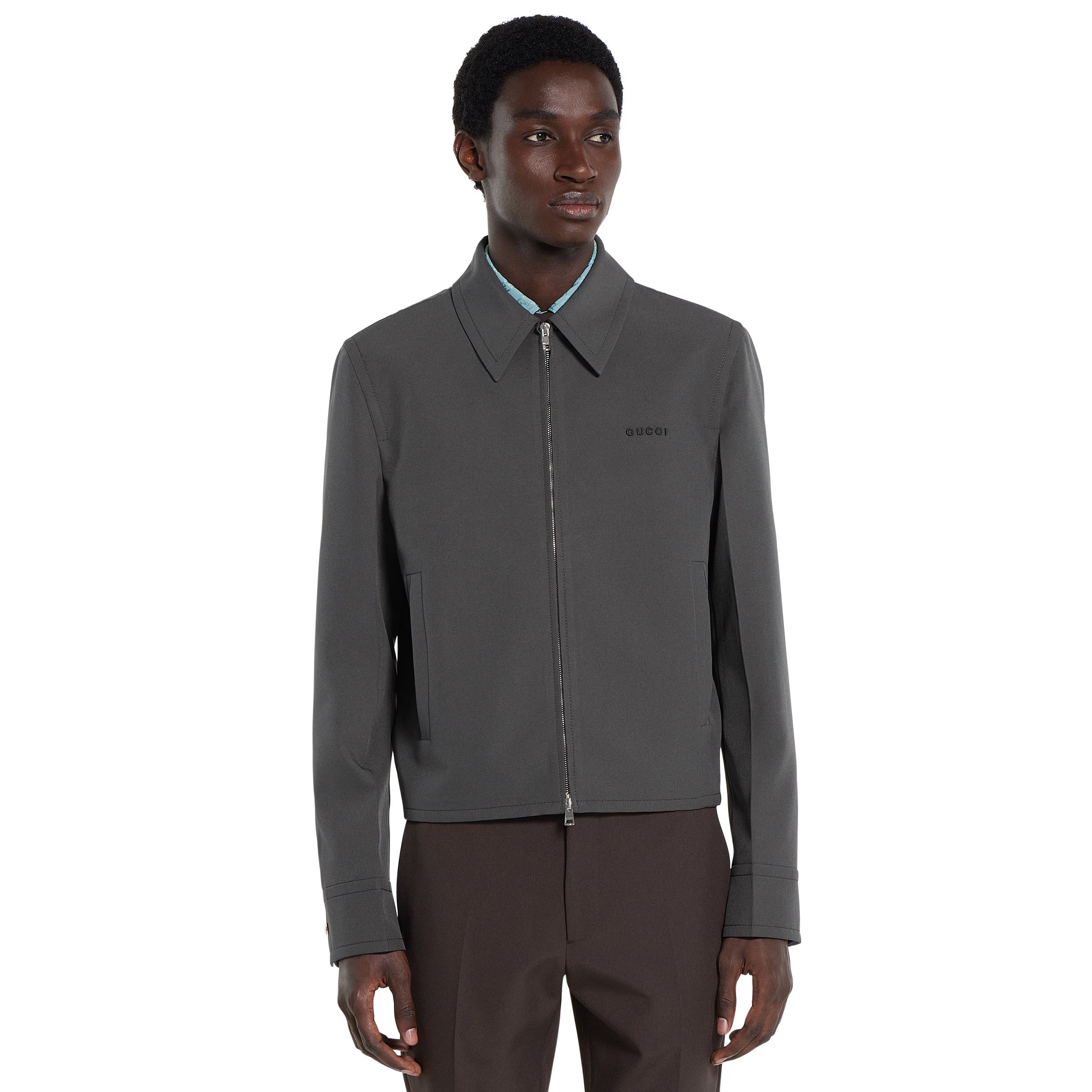 Technical panama jacket