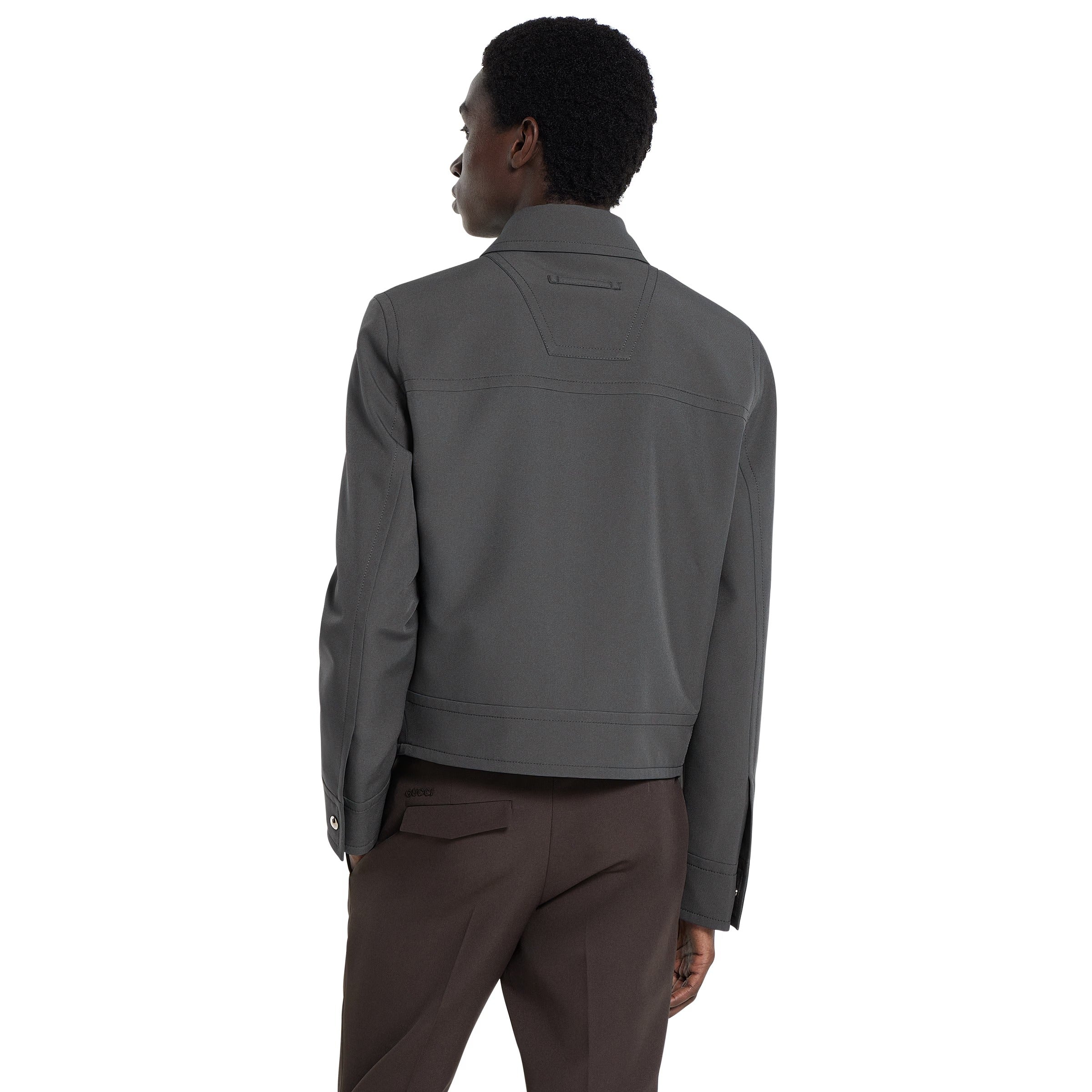 Technical panama jacket