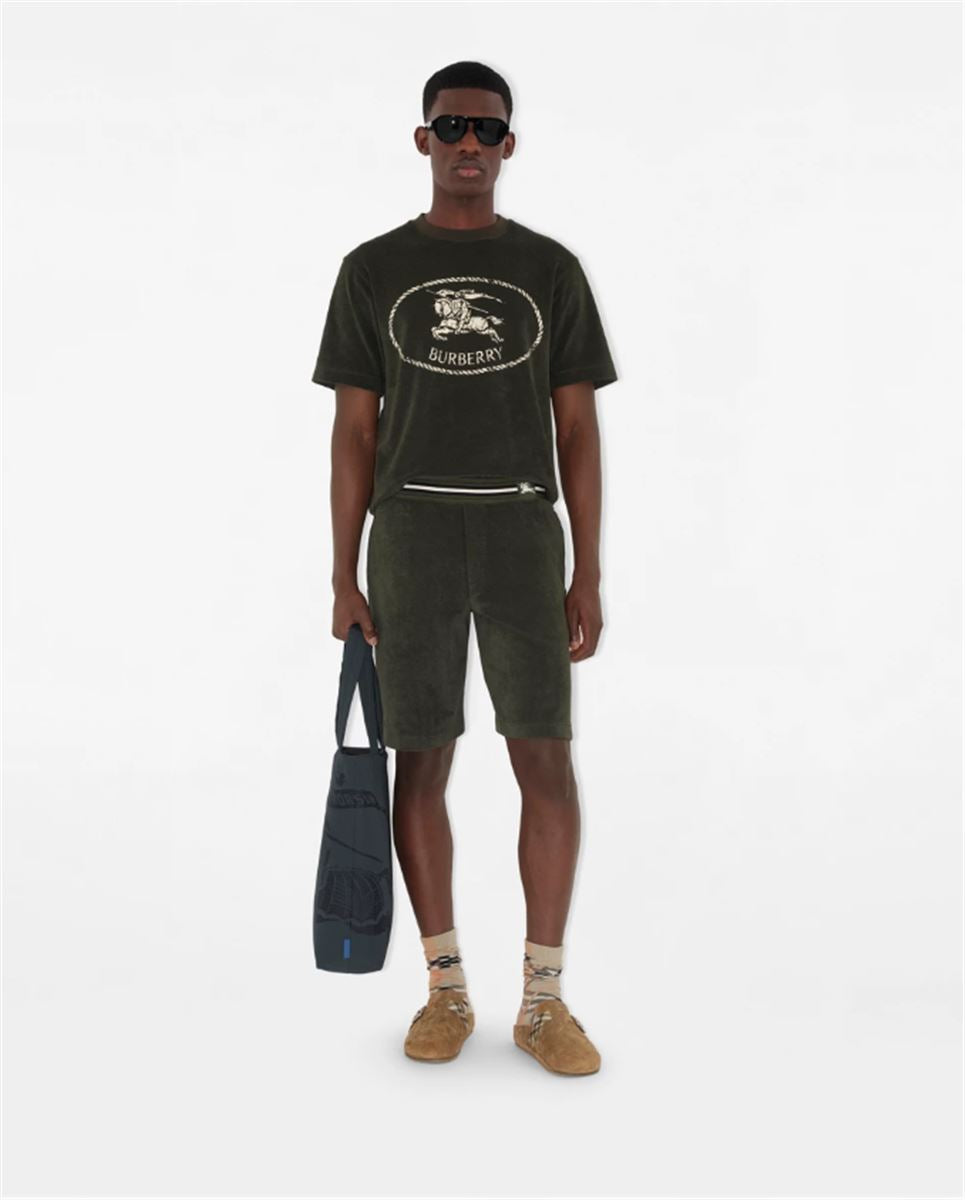 towelling shorts-BURBERRY-Verso