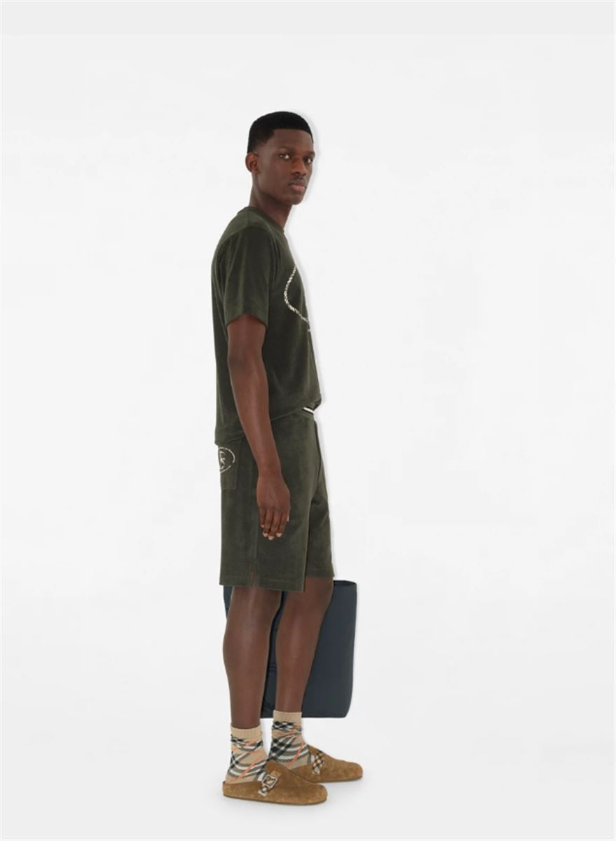 towelling shorts-BURBERRY-Verso