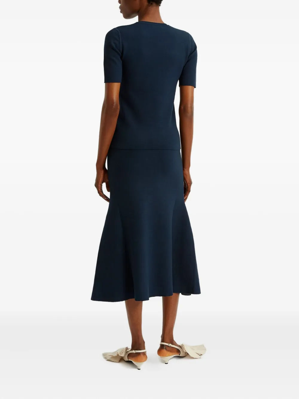 Tree-print midi skirt-ERDEM-Verso