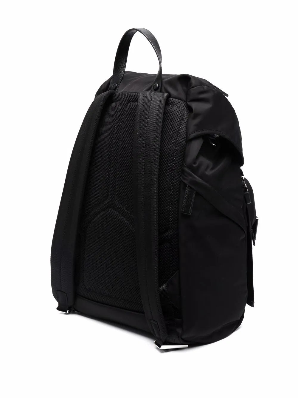 Triangle plaque backpack-PRADA-Verso