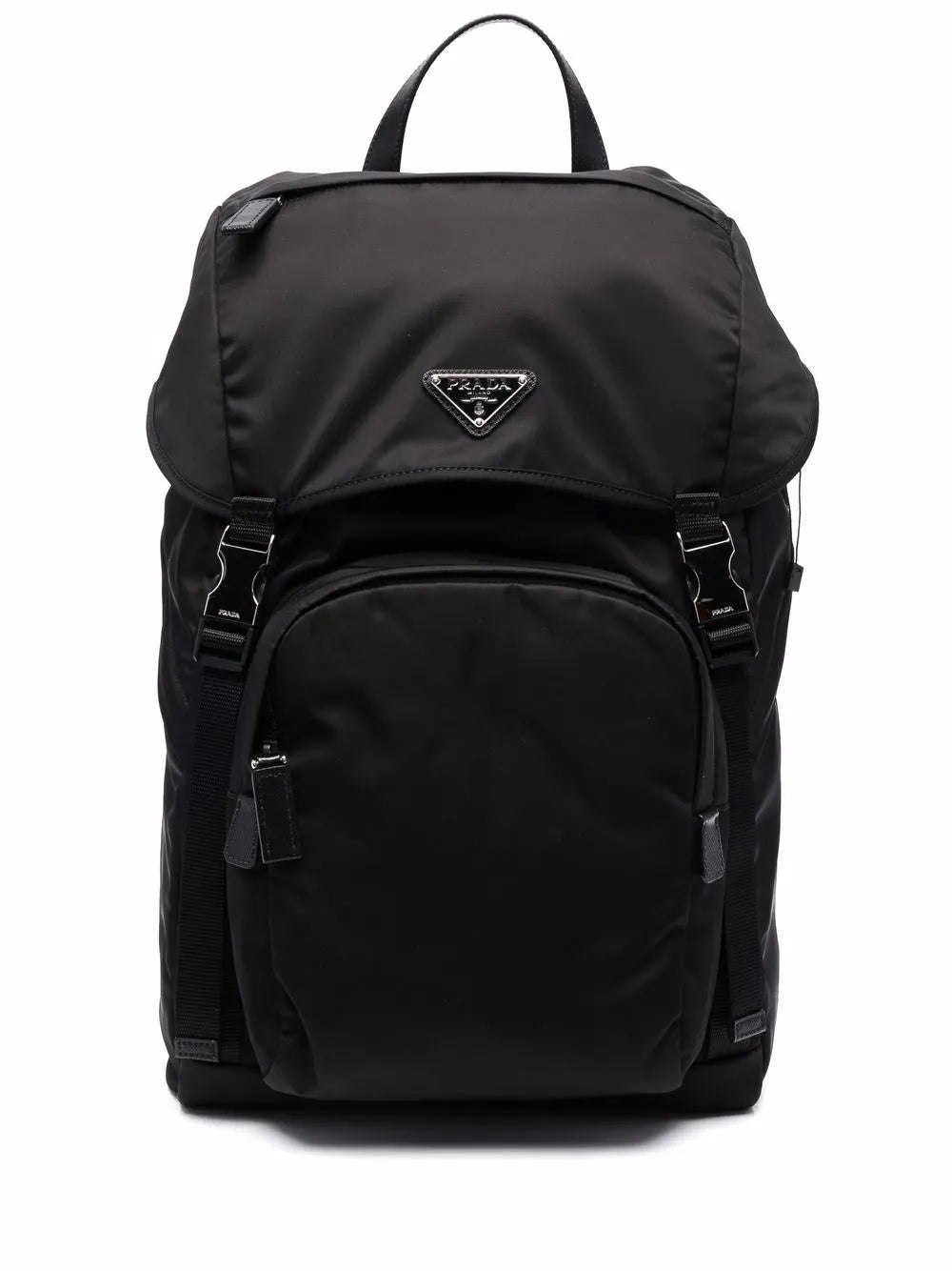 Triangle plaque backpack-PRADA-Verso