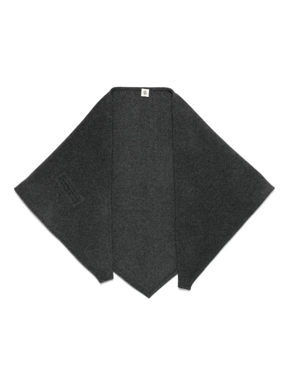 Triangle-shape scarf-THE GARMENT-Verso