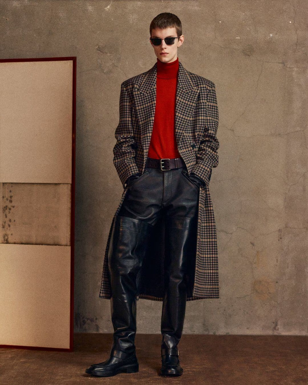 turtleneck in wool-SAINT LAURENT-Verso