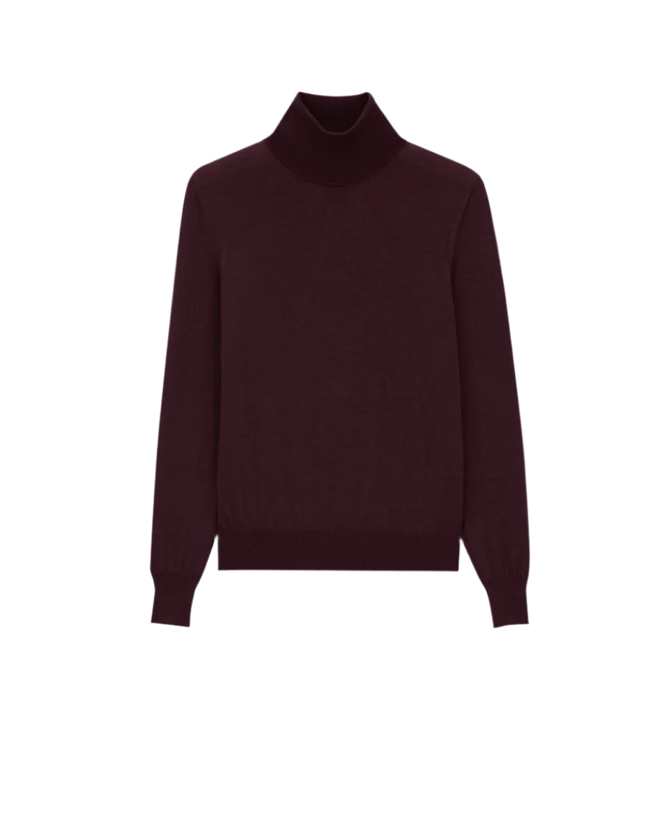 TURTLENECK IN WOOL-SAINT LAURENT-Verso