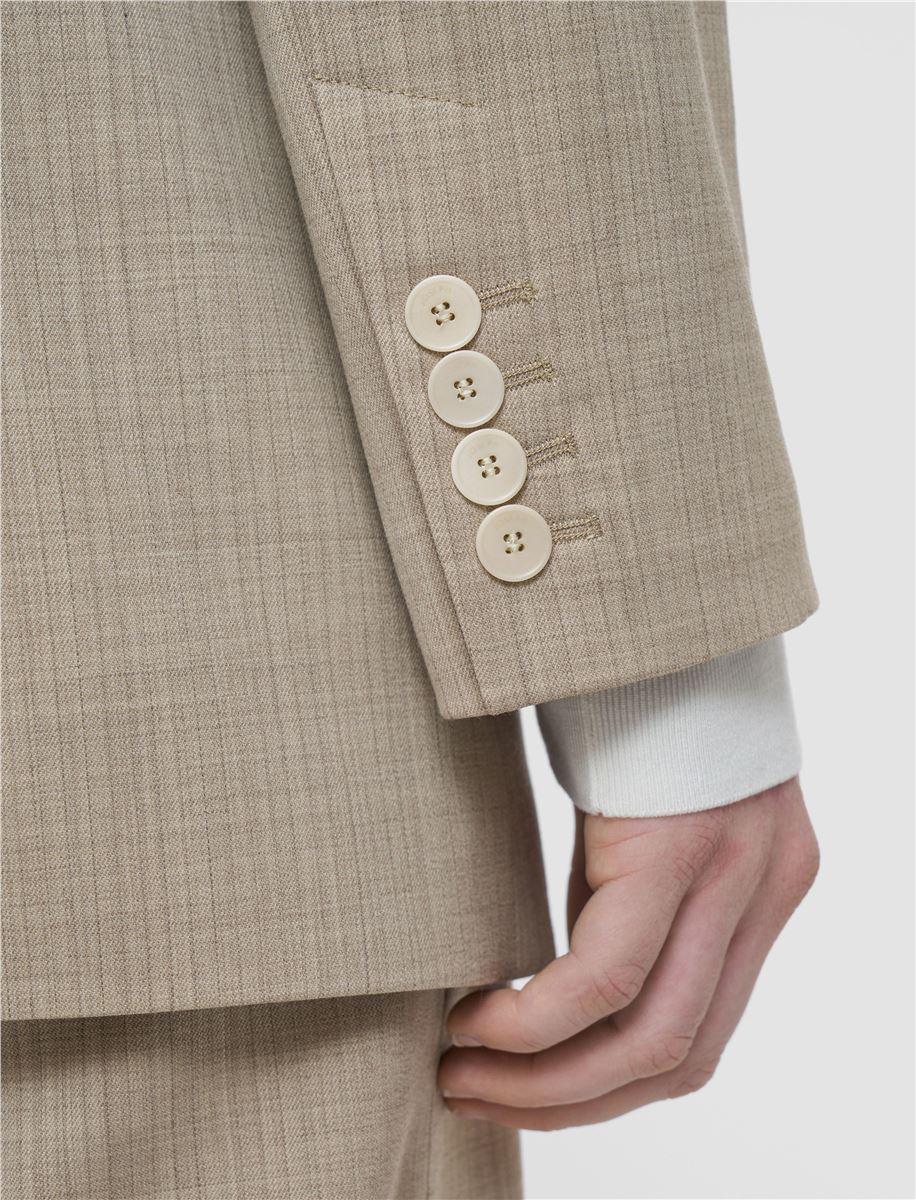 VALERY MELANGE WOOL JACKET-JOSEPH-Verso