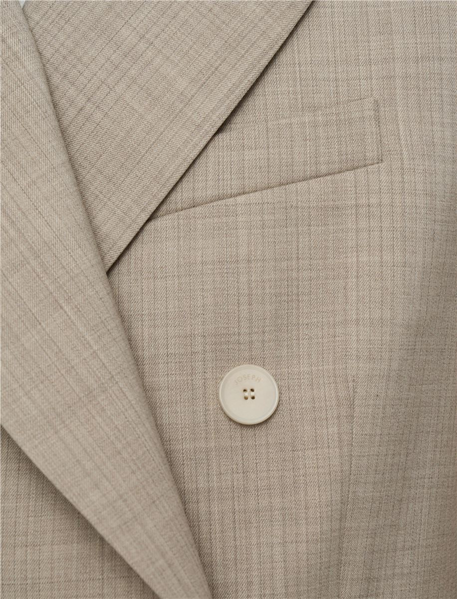 VALERY MELANGE WOOL JACKET-JOSEPH-Verso
