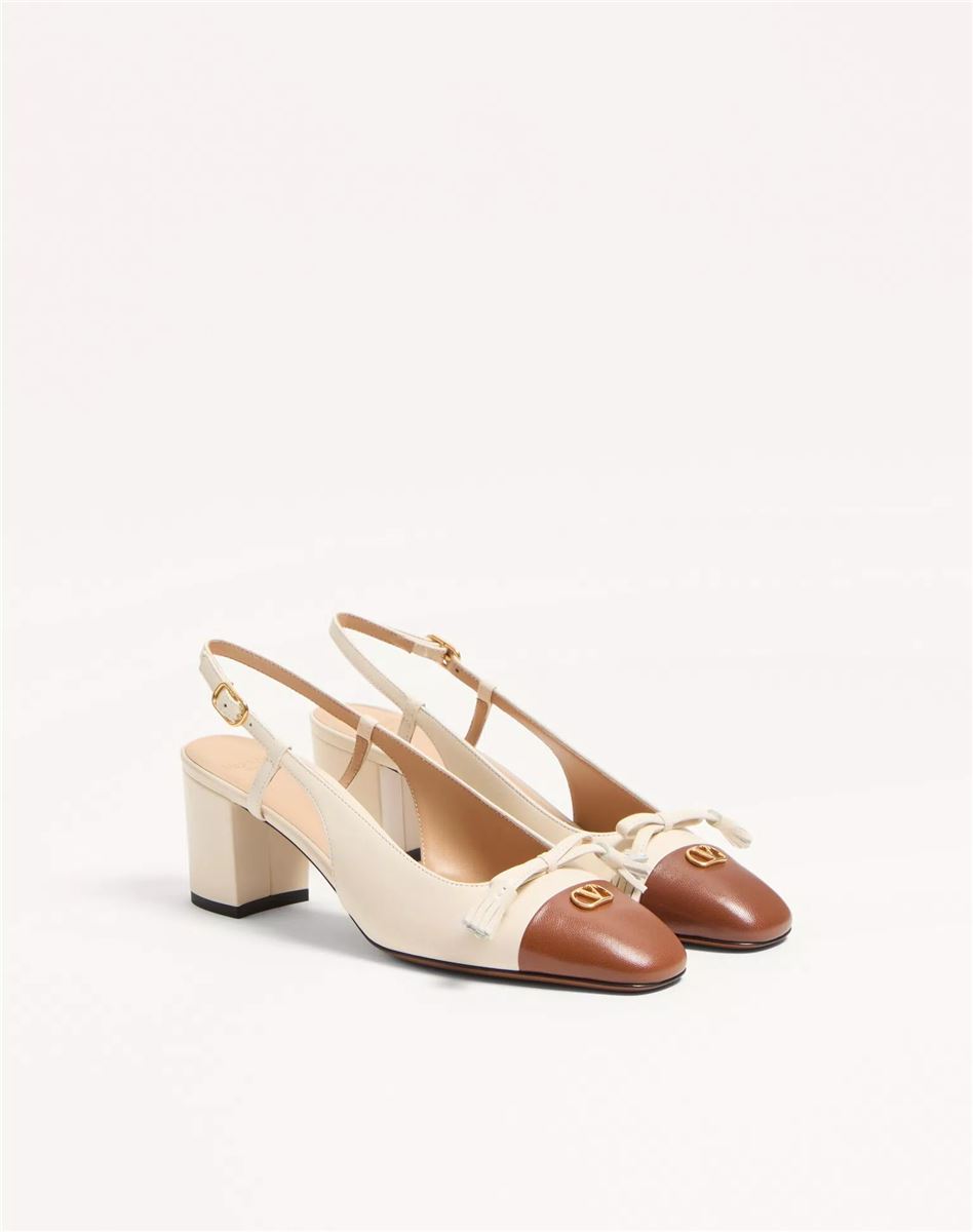 Valet du roi kid slingback pump 60mm-VALENTINO-Verso