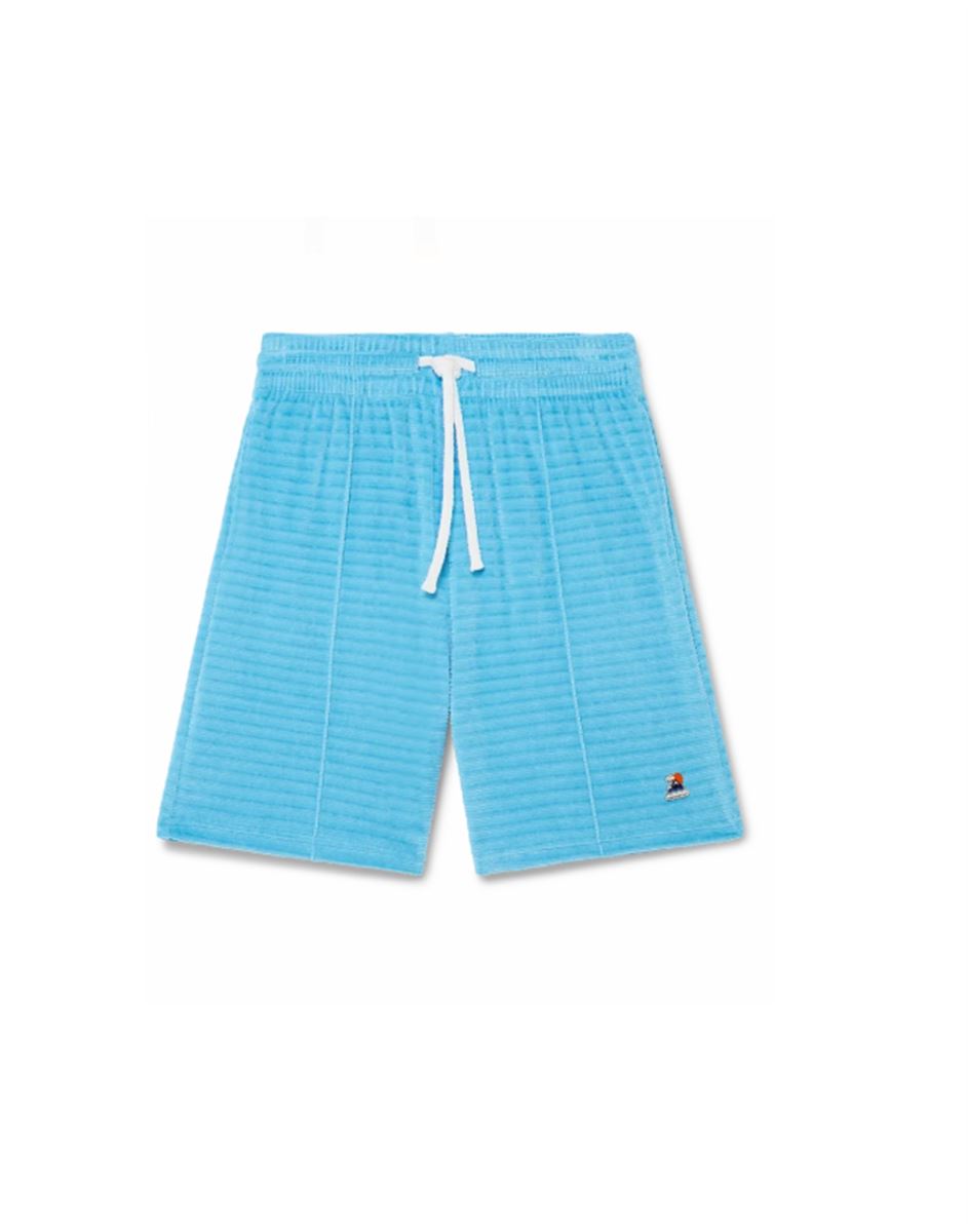 VELOUR STRIPE SHORTS-CASABLANCA-Verso