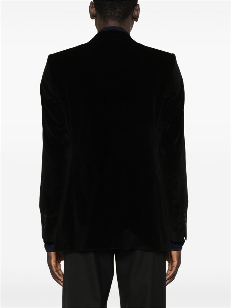 VELVET BLAZER - DOLCE & GABBANA - Verso