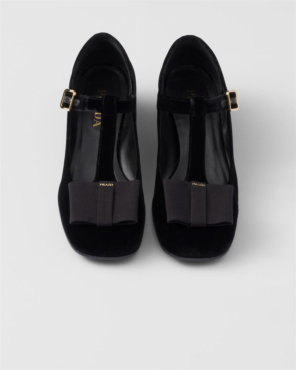 VELVET PUMPS - PRADA - Verso