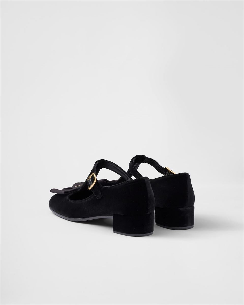 VELVET PUMPS - PRADA - Verso
