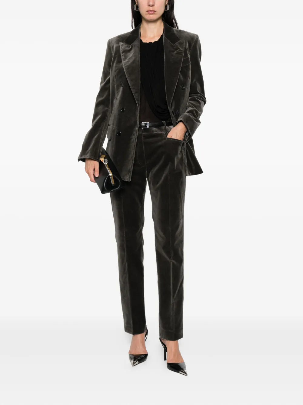 Velvet trousers-TOM FORD-Verso