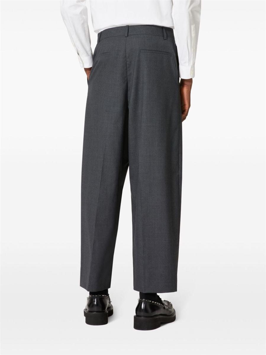 VIRGIN WOOL-BLEND TROUSERS VALENTINO