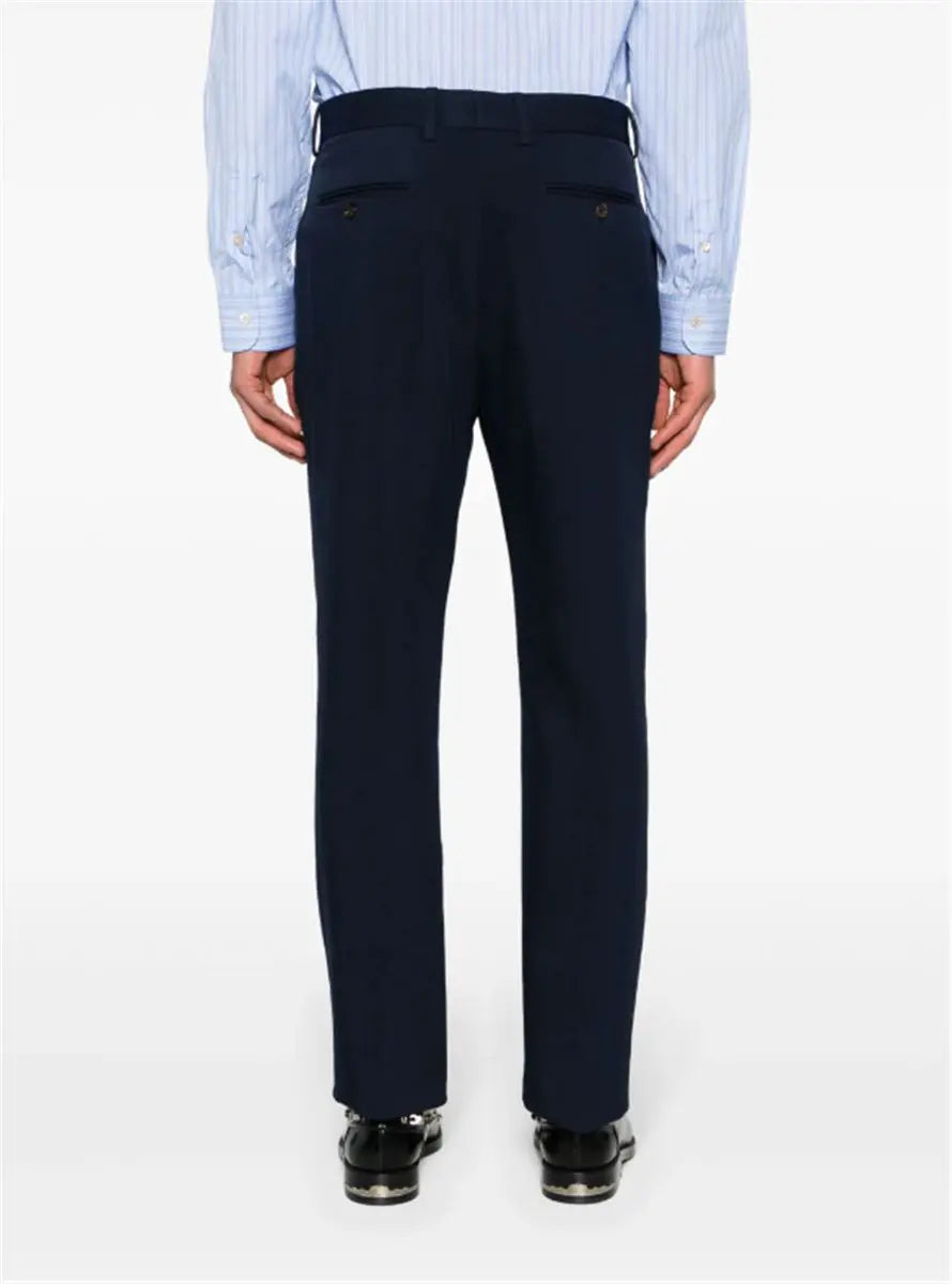 WEB-DETAIL TAILORED TROUSERS GUCCI